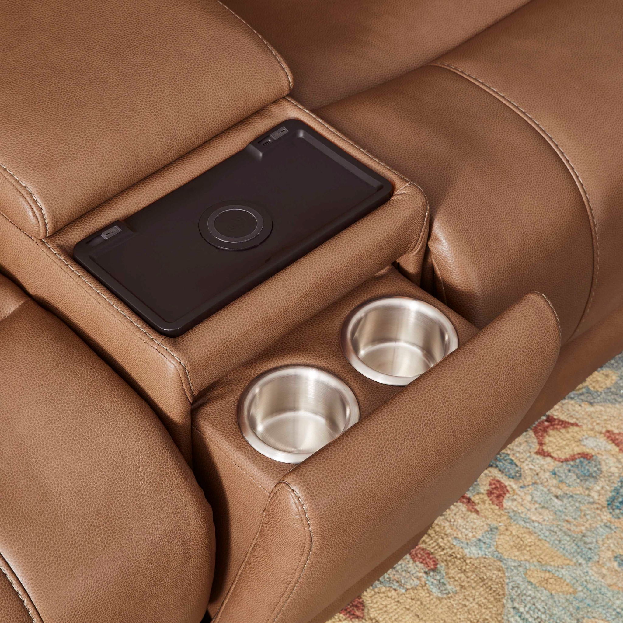 Hancock - Zero Gravity Power Reclining Sectional With Power Adjustable Headrests