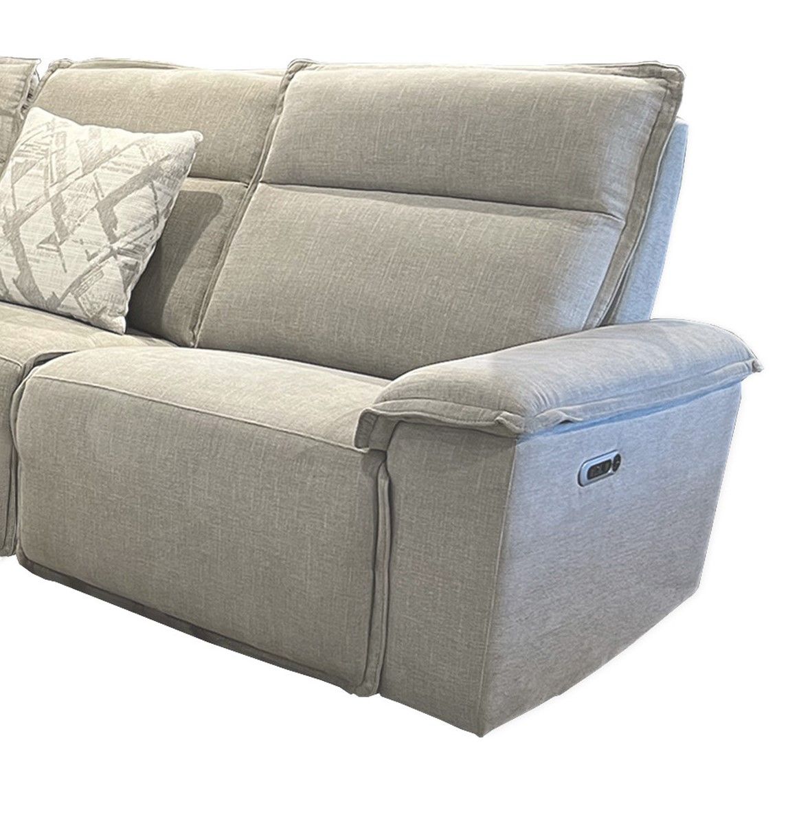 Perimeter - Power Right Arm Facing Recliner - Hearth Stone - Urban Living Furniture (Los Angeles, CA)