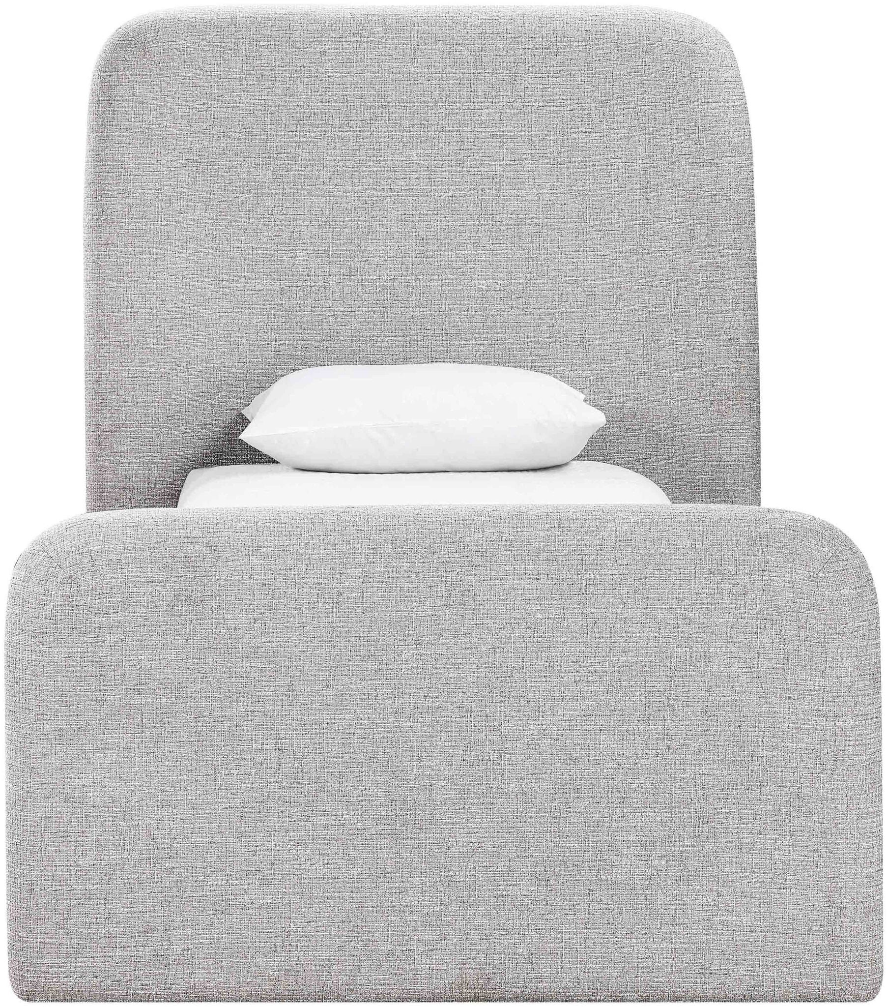 Fira - Linen Textured Fabric Upholstered Bed - Urban Living Furniture (Los Angeles, CA)