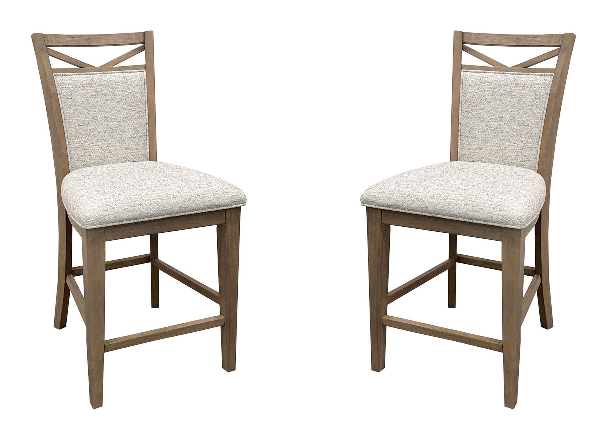 Americana Modern Dining - Upholstered Counter Chair (Set of 2) - Cotton - Urban Living Furniture (Los Angeles, CA)