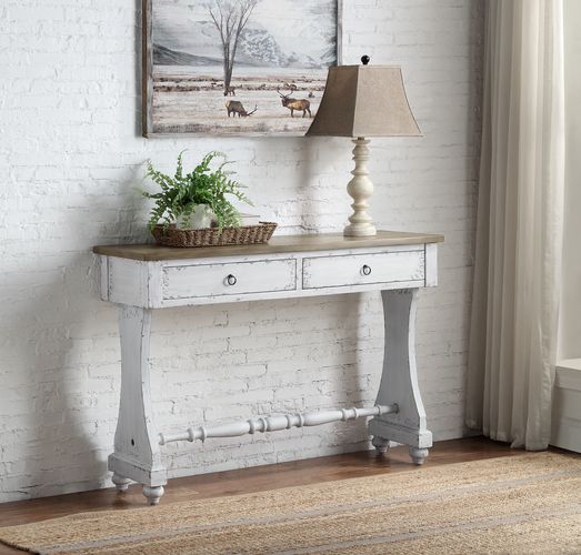 Carminda - Console Table - Antique White - Urban Living Furniture (Los Angeles, CA)