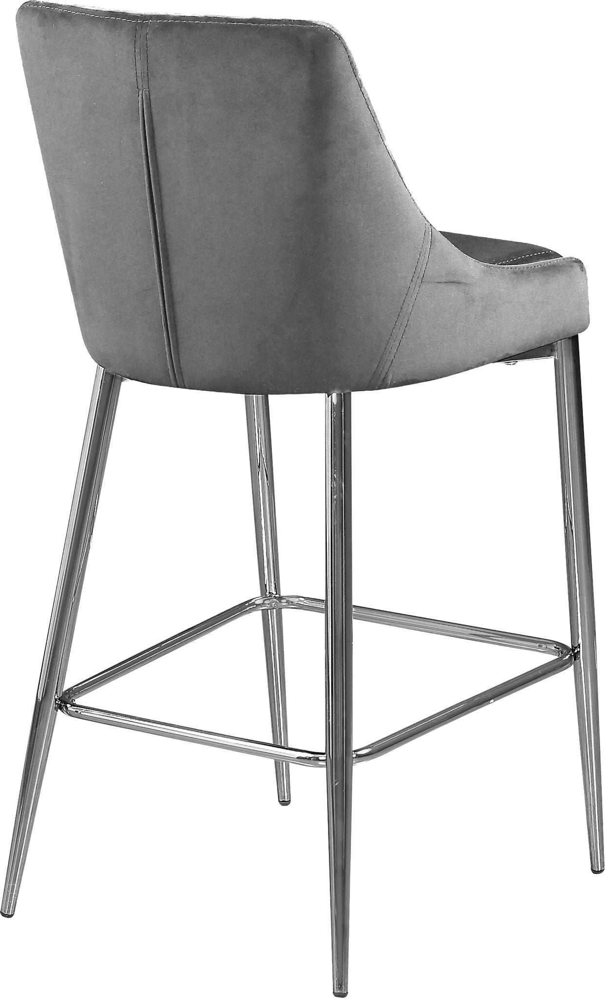 Karina - Stool with Chrome Legs (Set of 2) - Urban Living Furniture (Los Angeles, CA)