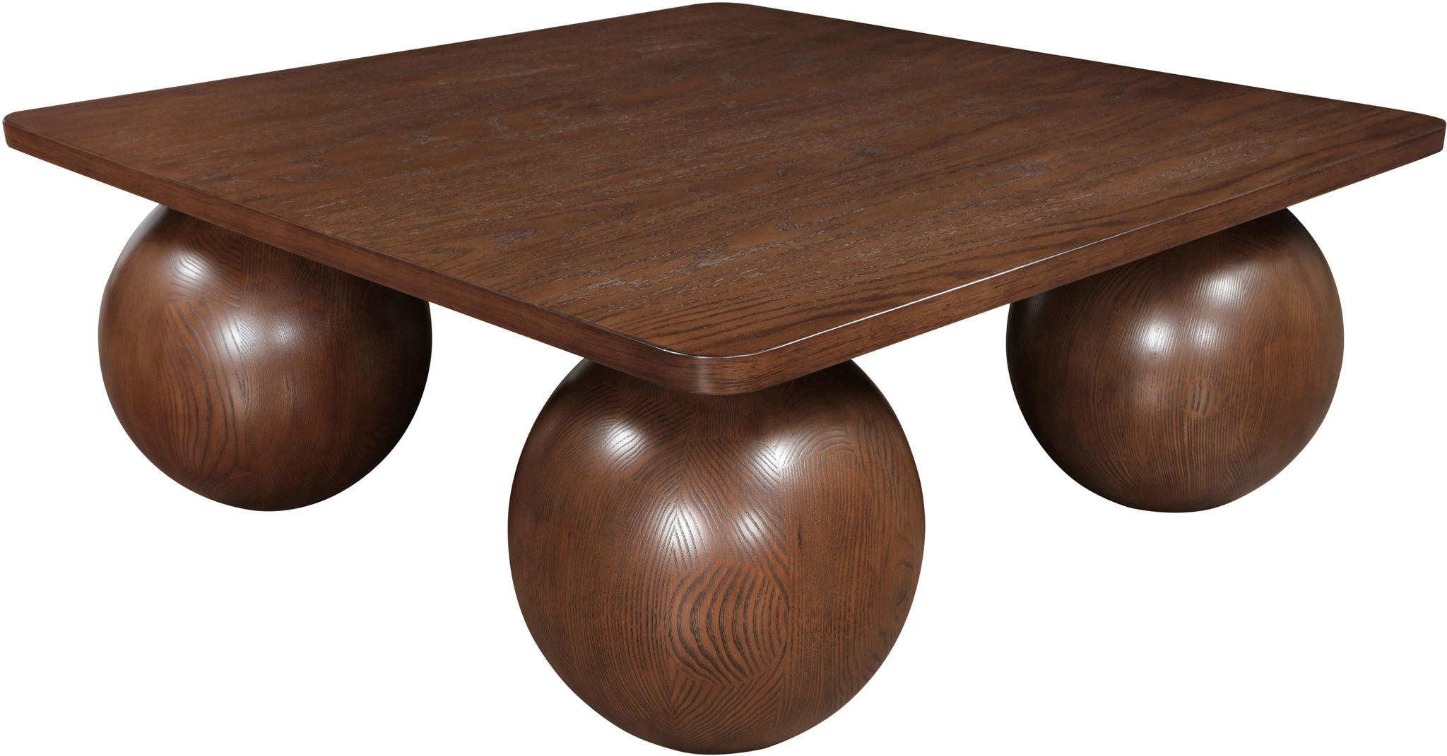 Fitch - Oak Veneer Coffee Table - 4 Legs - Urban Living Furniture (Los Angeles, CA)