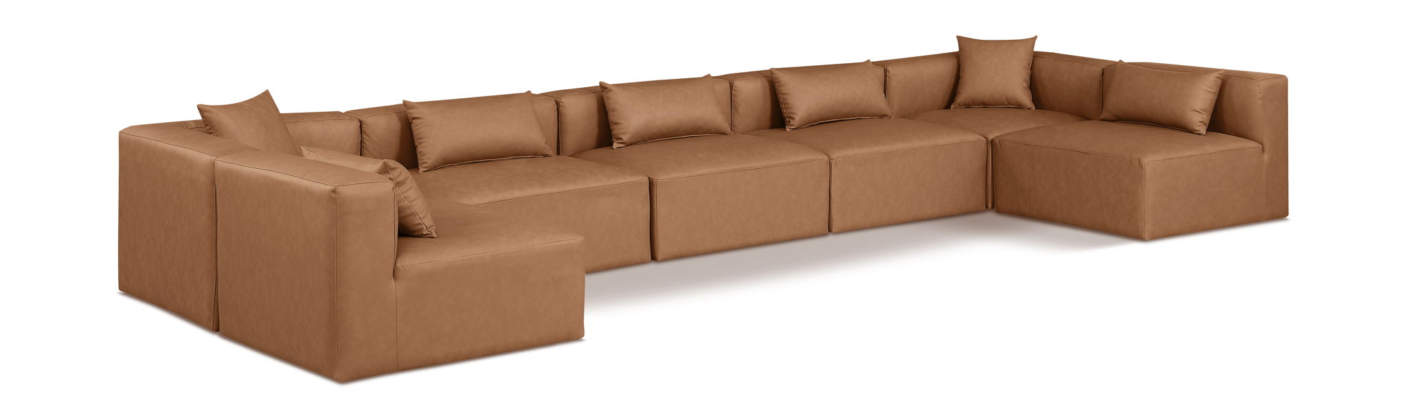 Cube - 7 Piece Modular U-Shaped Sectional - Urban Living Furniture (Los Angeles, CA)