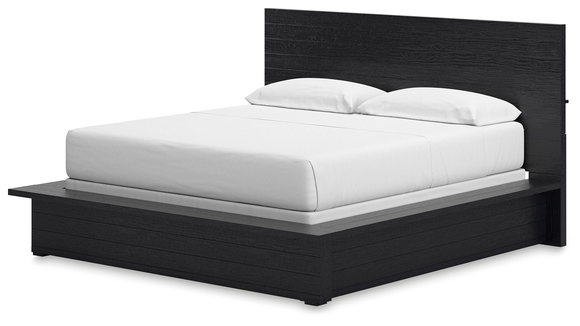 Londer - Black - California King Panel Bed - Urban Living Furniture (Los Angeles, CA)