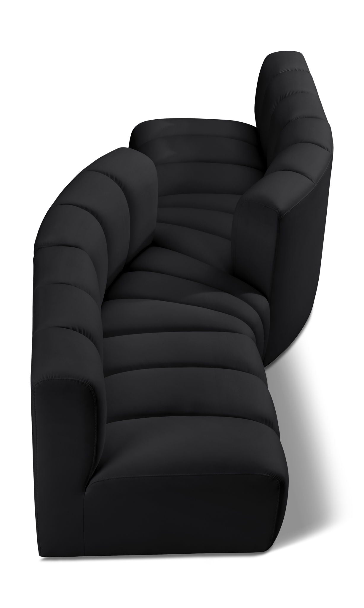 Arc - Faux Leather 4 Piece Sofa - Urban Living Furniture (Los Angeles, CA)