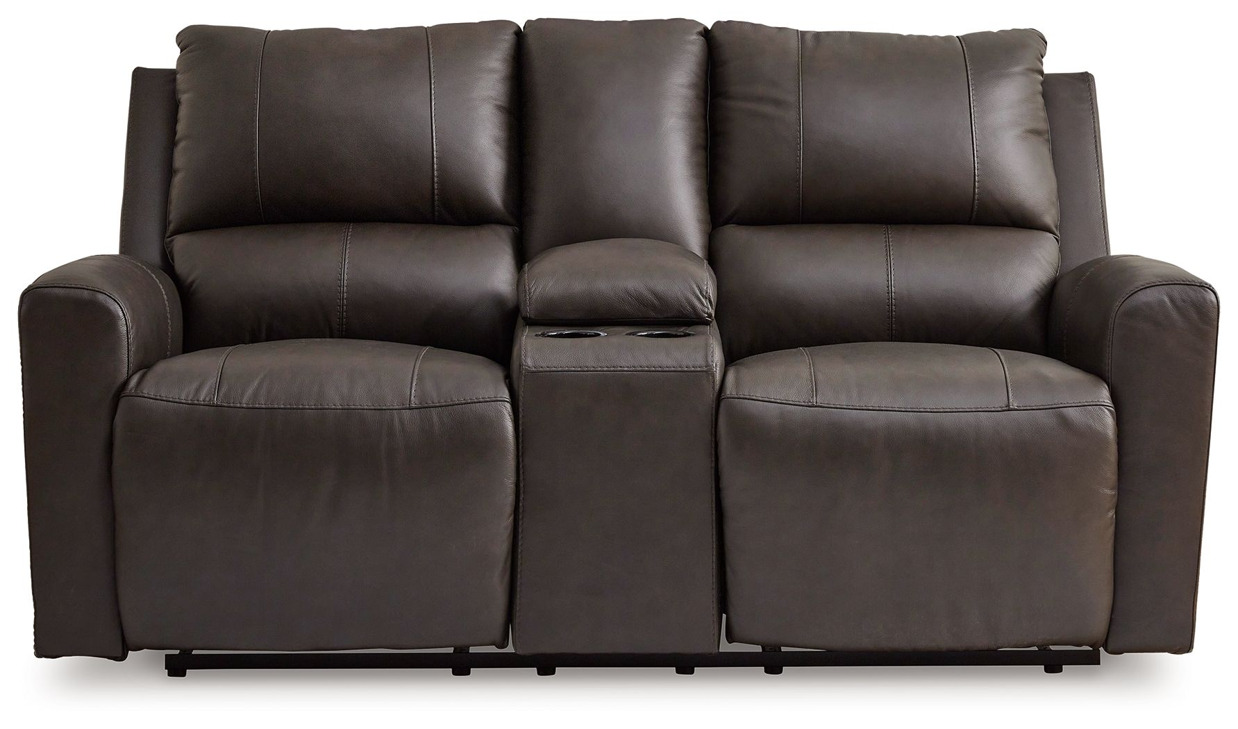 Boxmere - Storm - Dbl Power Reclining Loveseat with Console - Urban Living Furniture (Los Angeles, CA)