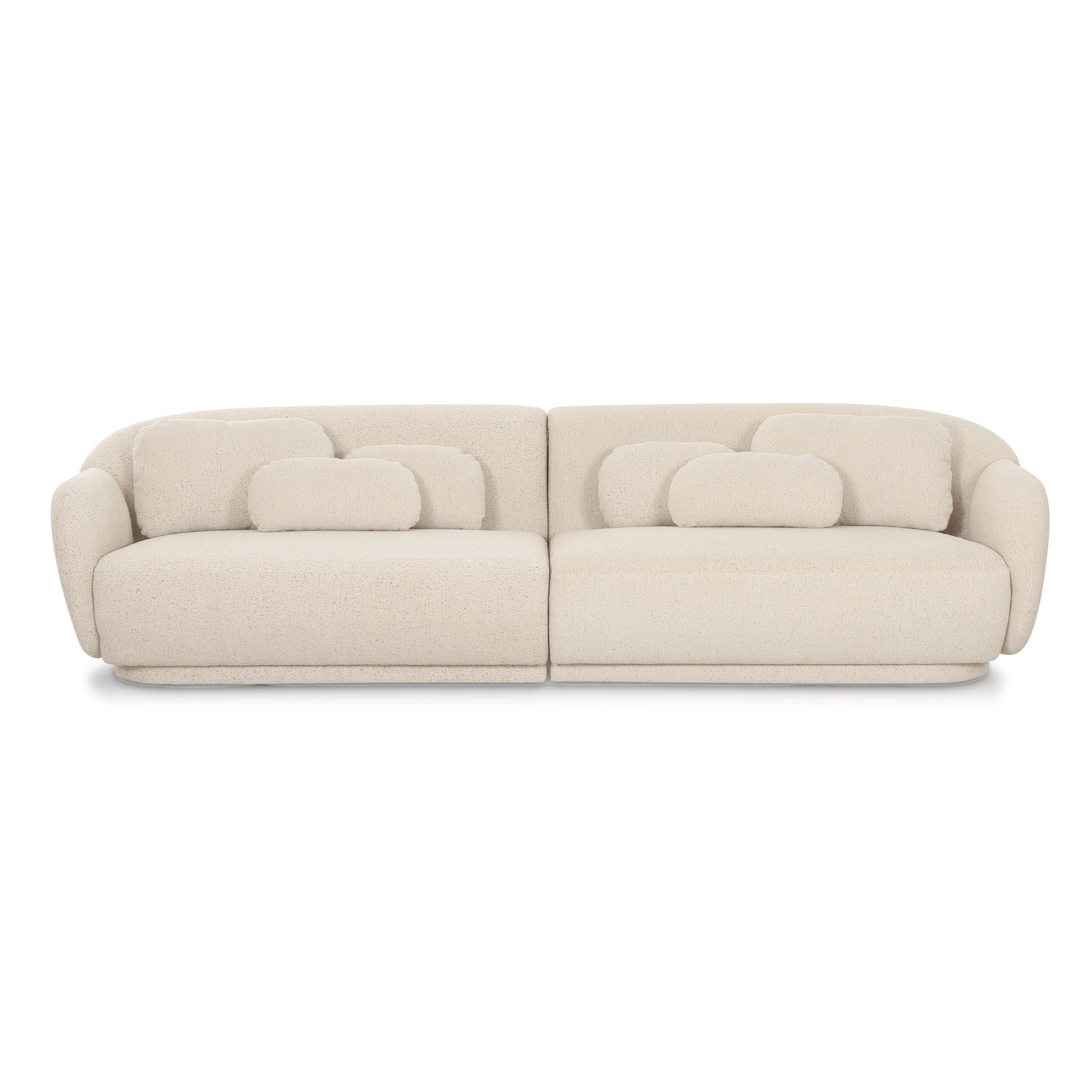 Misty - Modular 4-Seater Sofa - Cream