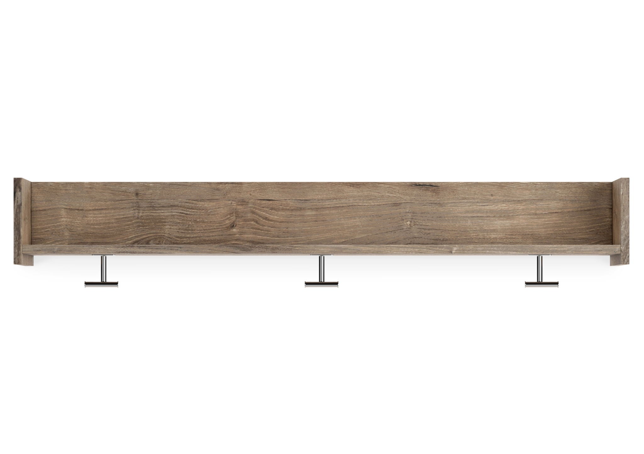 Oliah - Natural - Wall Mounted Coat Rack w/Shelf - Urban Living Furniture (Los Angeles, CA)