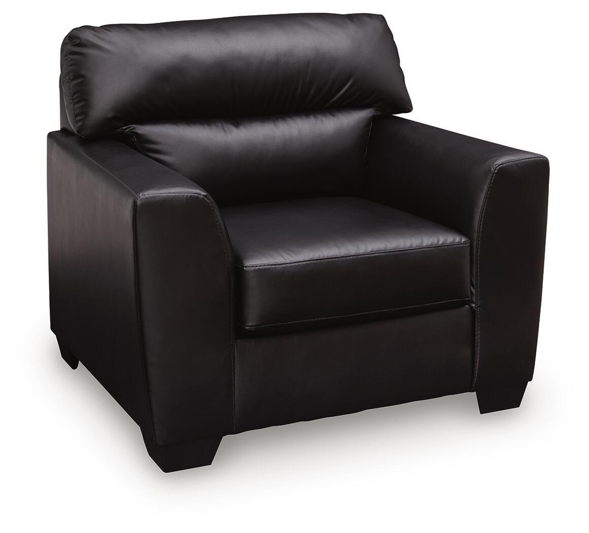 Glennbre - Chair - Midnight - Urban Living Furniture (Los Angeles, CA)