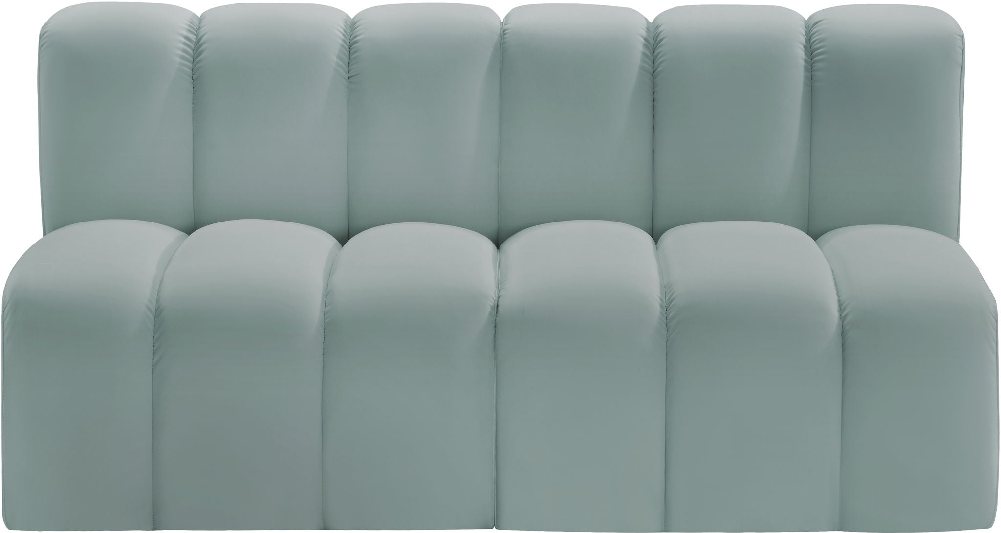 Arc - Faux Leather 2 Seats Modular Sofa - Urban Living Furniture (Los Angeles, CA)