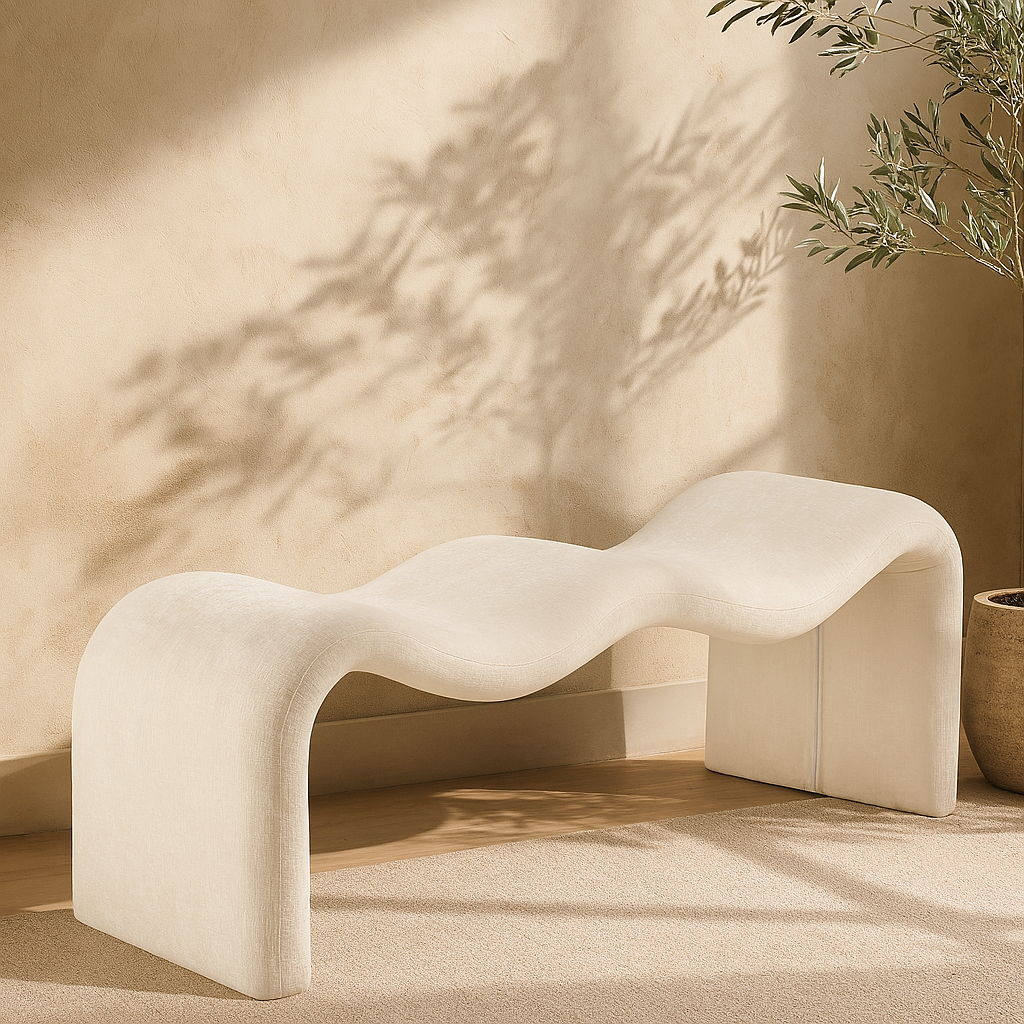 Willow - Chenille Bench - Urban Living Furniture (Los Angeles, CA)
