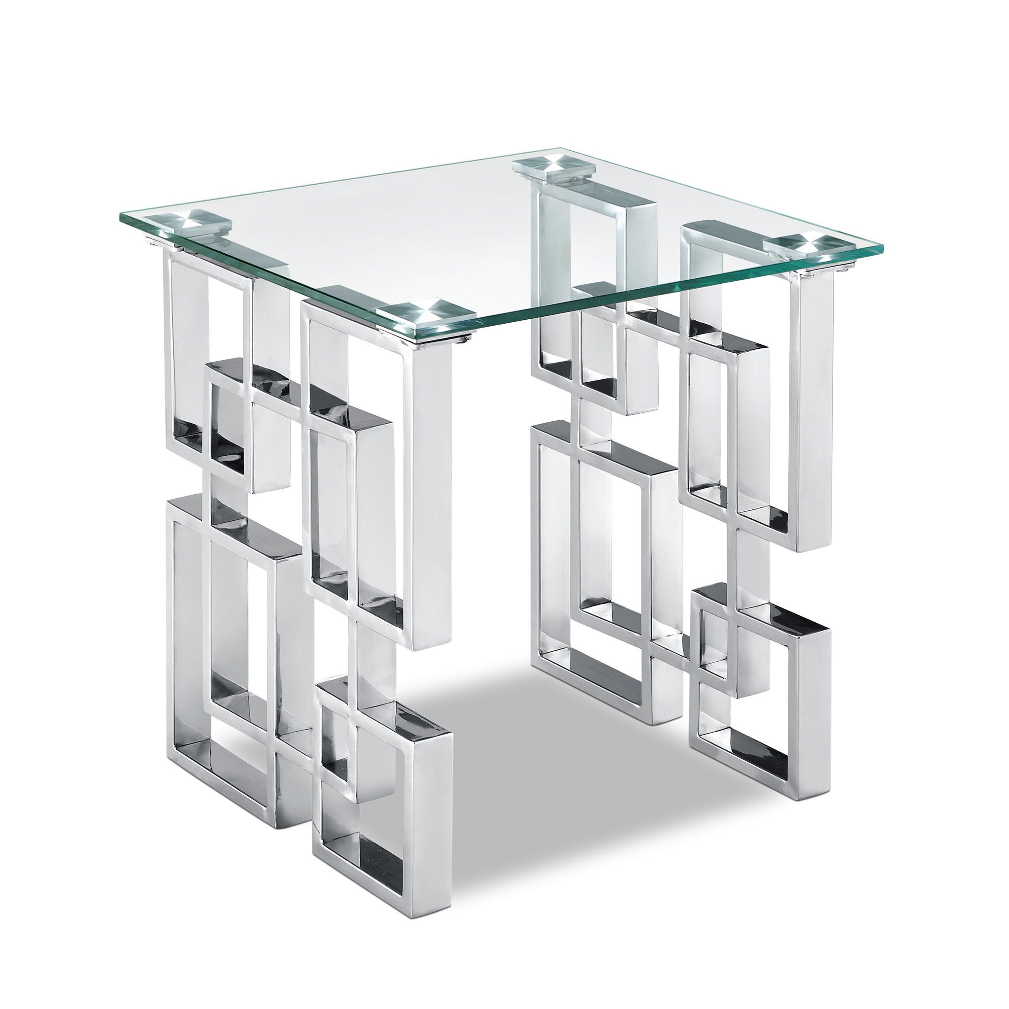 Alexis - End Table - Pearl Silver - Urban Living Furniture (Los Angeles, CA)