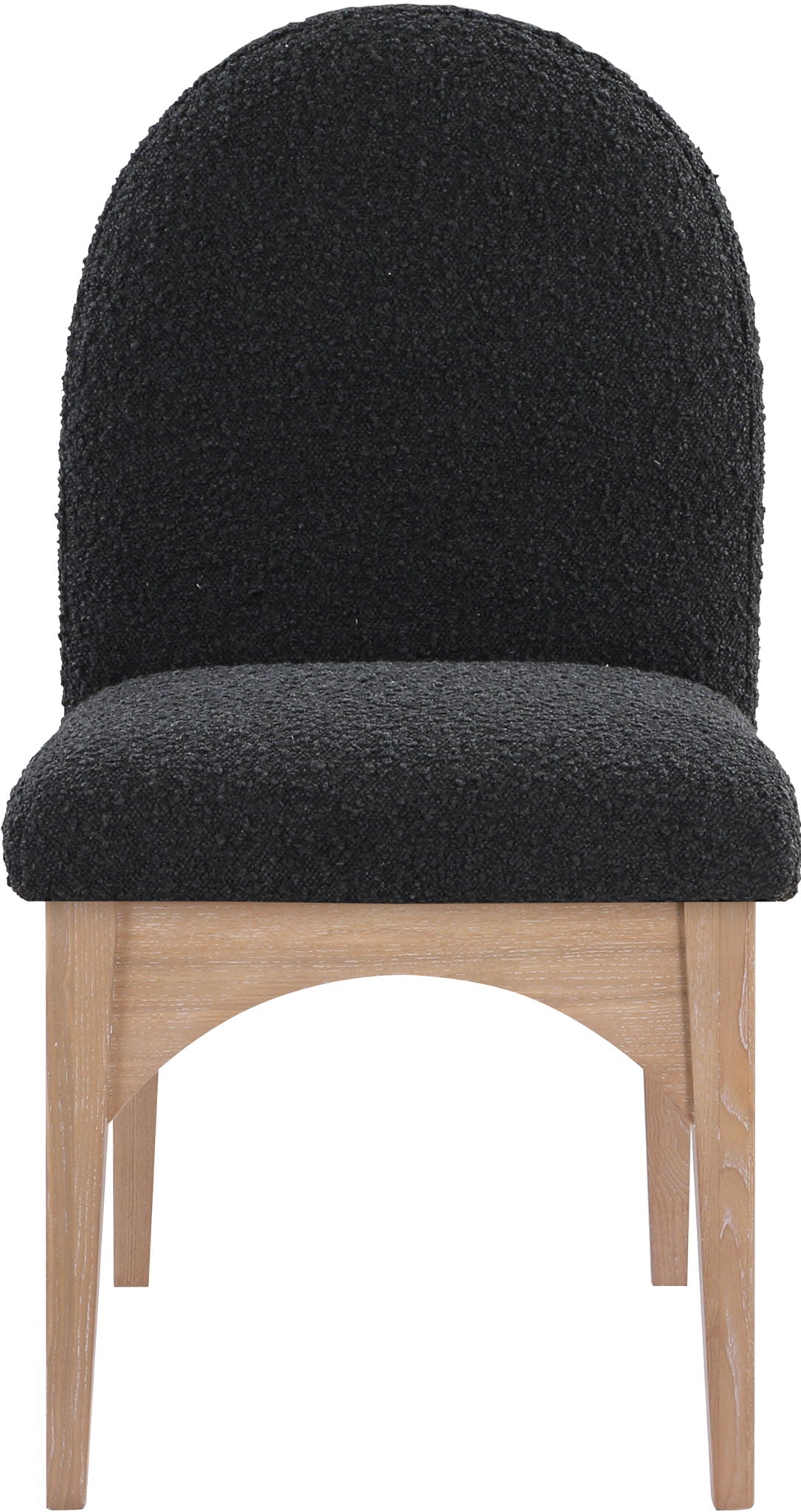 Waldorf - Boucle Dining Side Chair With Natural Legs - Urban Living Furniture (Los Angeles, CA)