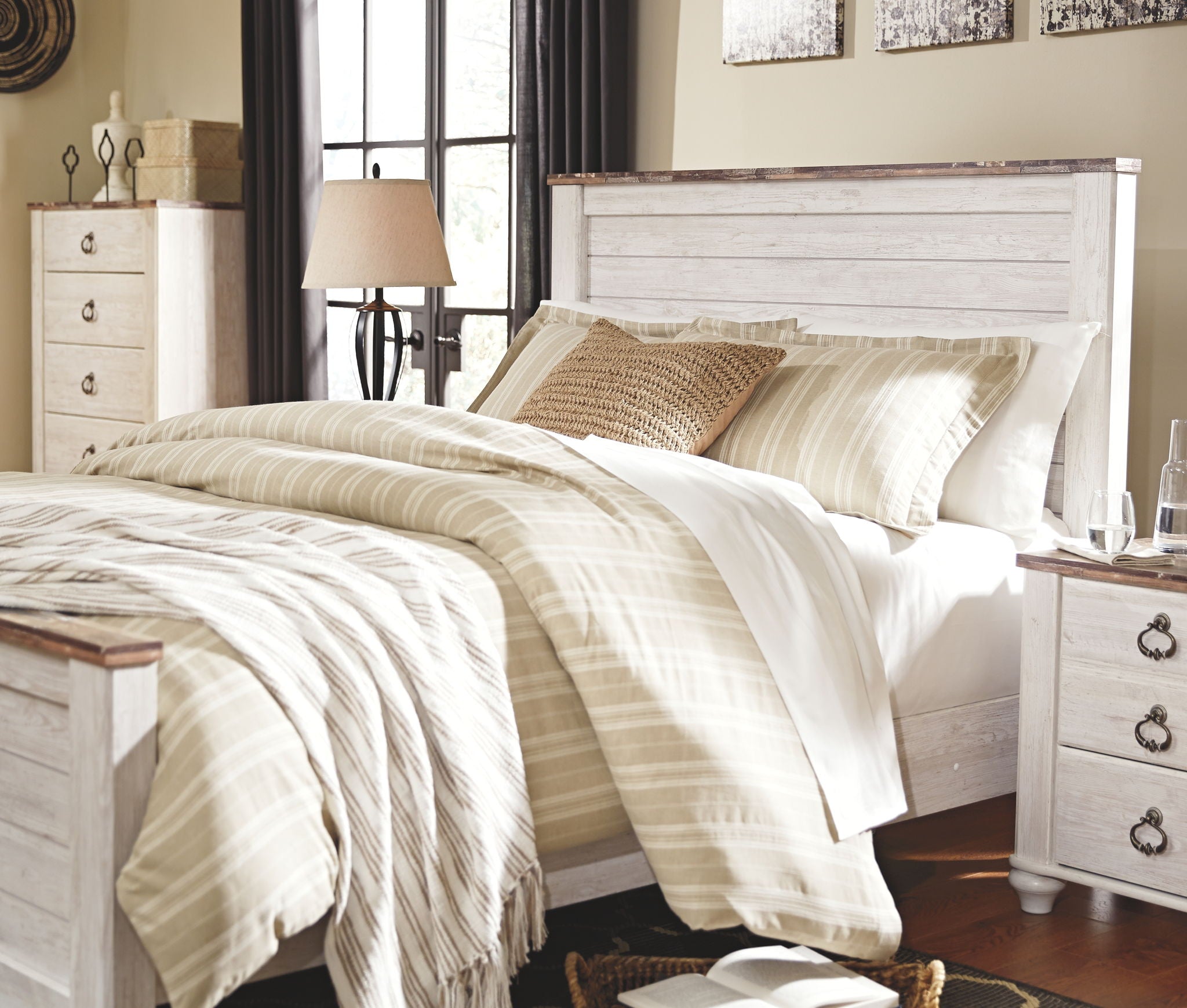 Willowton - Panel Bedroom Set - Urban Living Furniture (Los Angeles, CA)