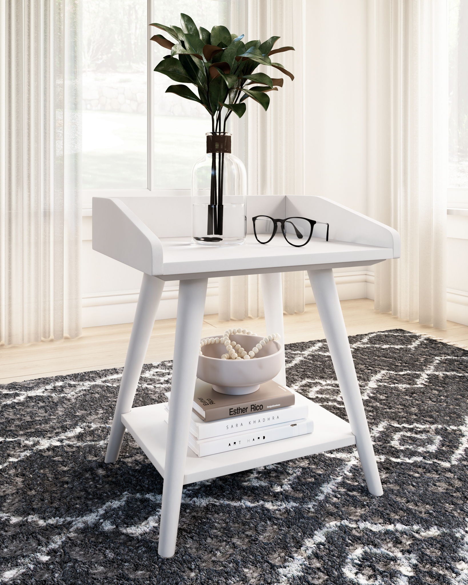 Blariden - White - Accent Table - Urban Living Furniture (Los Angeles, CA)