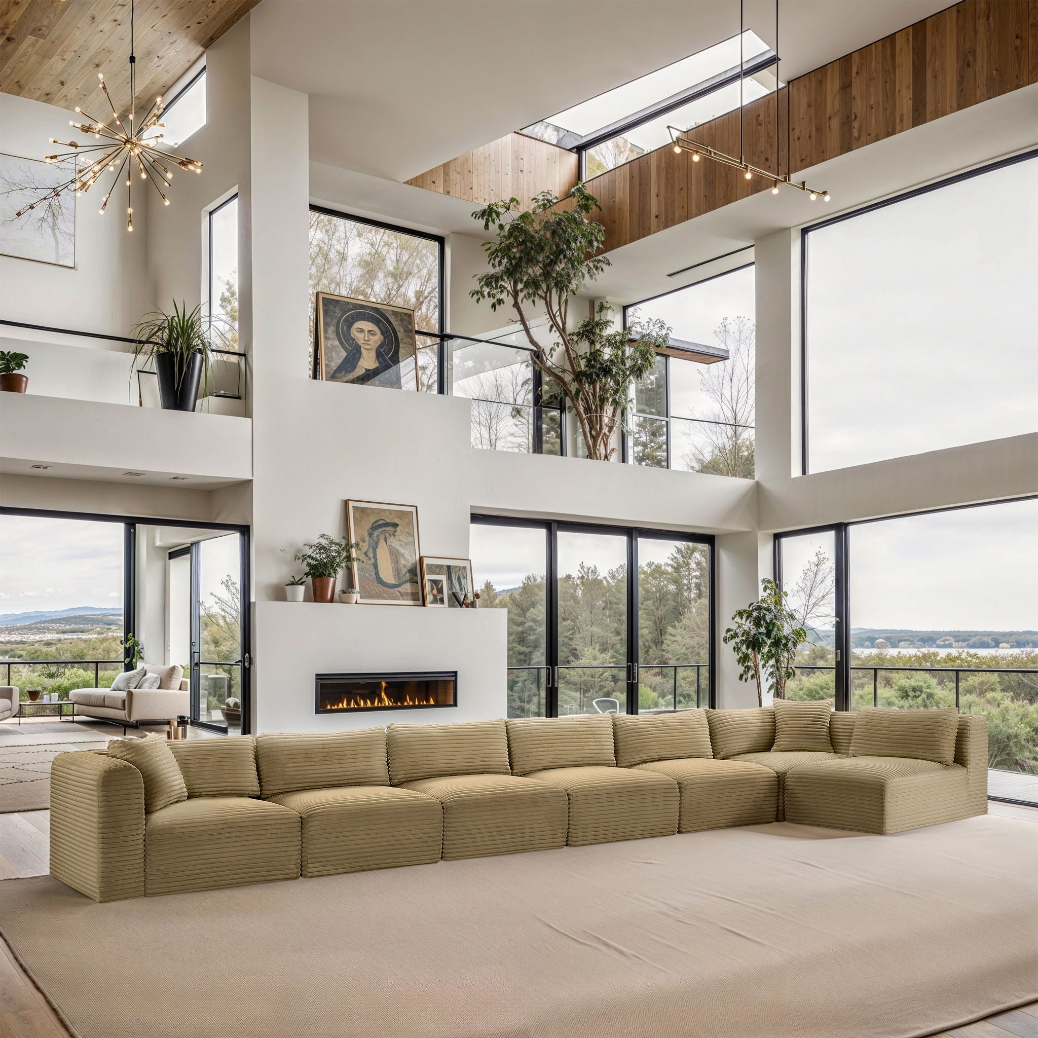 Shaggy - 7 Piece Modular Sectional - Urban Living Furniture (Los Angeles, CA)