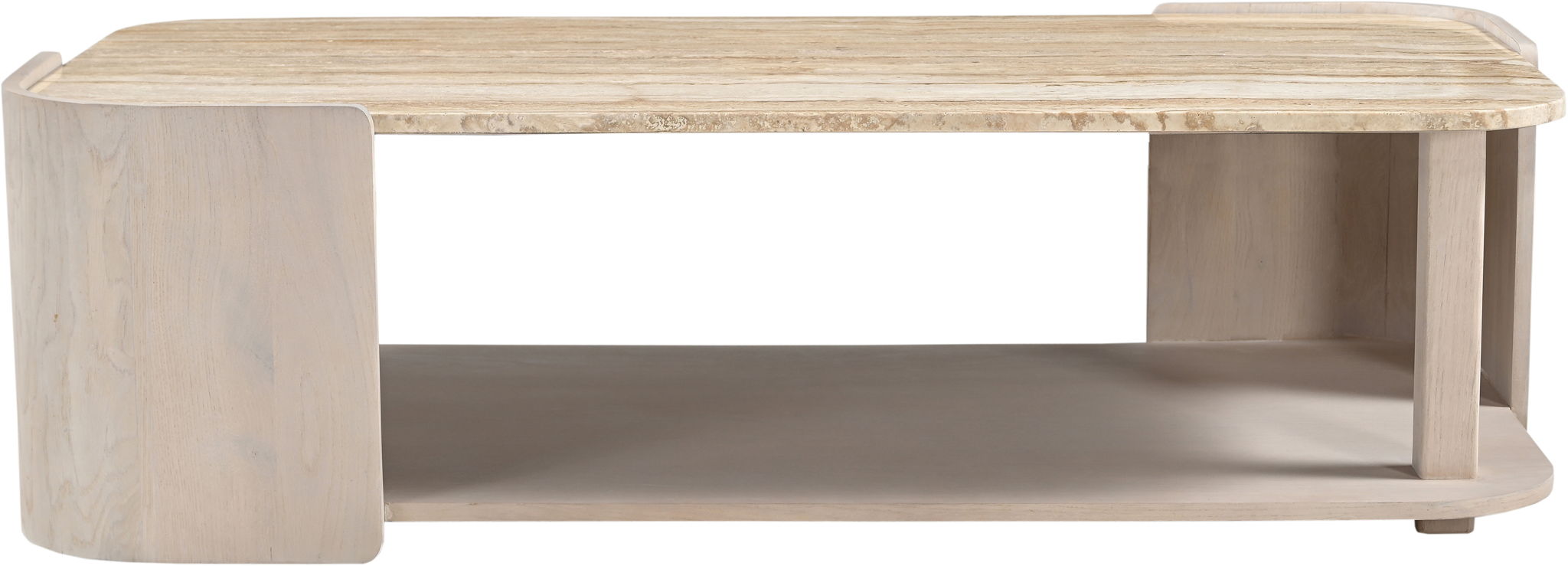 Calabria - Marble And Oak Wood Table - Urban Living Furniture (Los Angeles, CA)