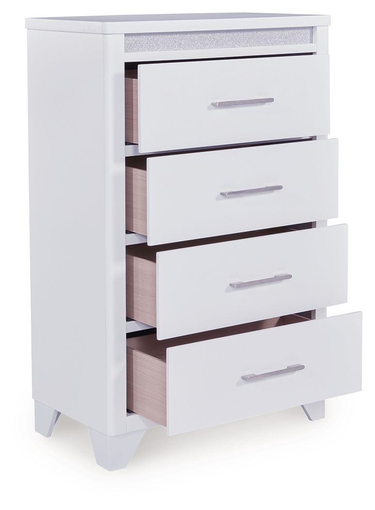 Jarlee - Four Drawer Chest - White - Urban Living Furniture (Los Angeles, CA)