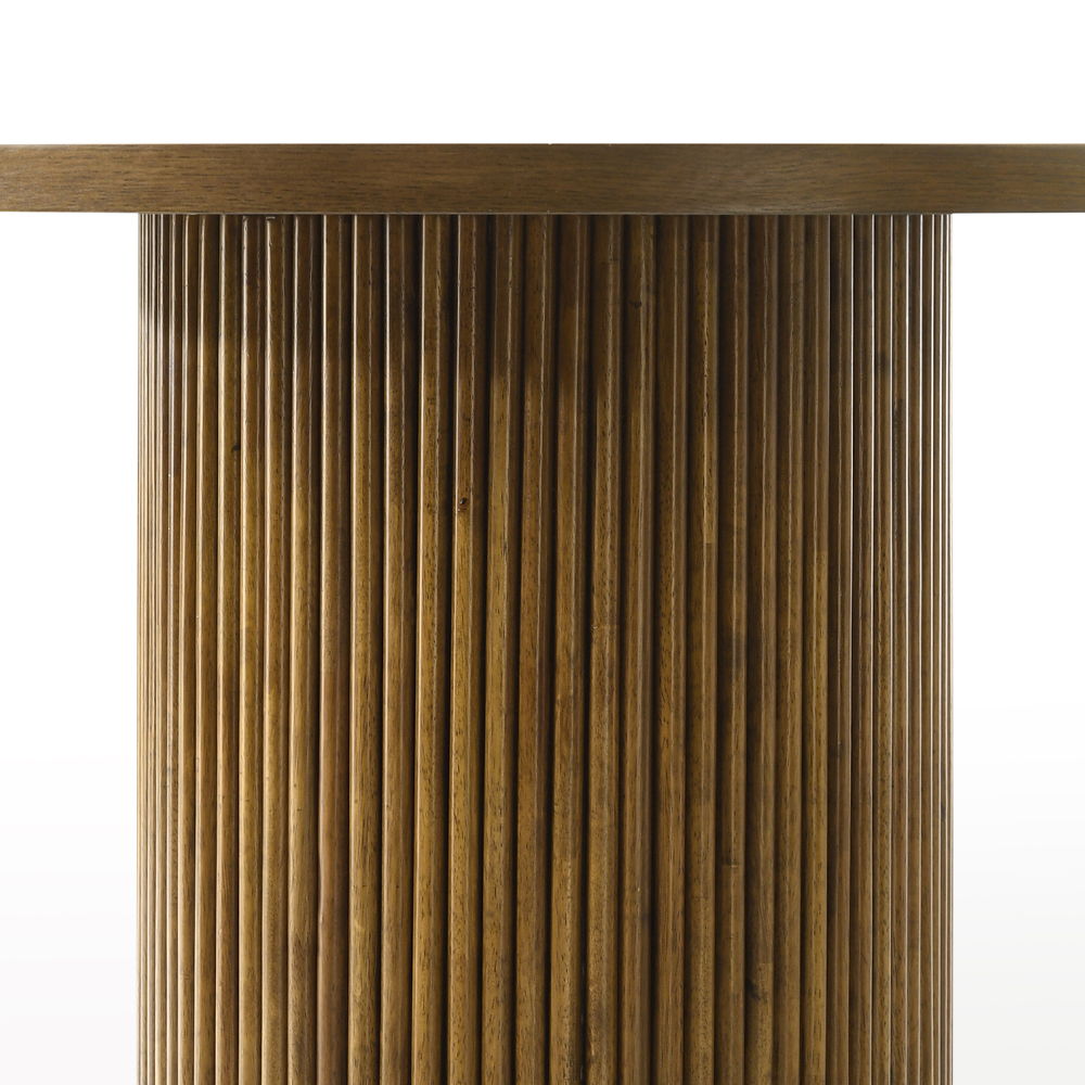 Hezrai - Round Dining Table - Light Brown - Urban Living Furniture (Los Angeles, CA)