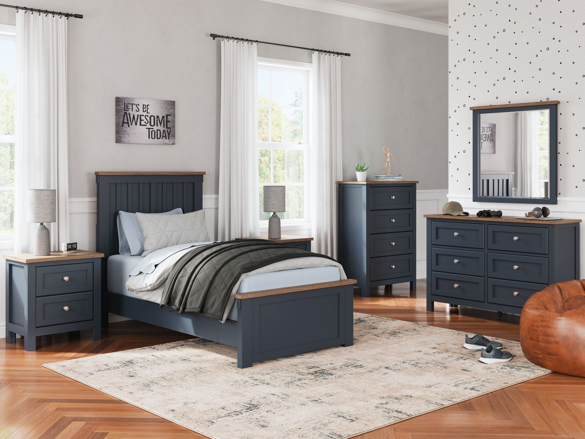 Landocken - Panel Bedroom Set - Urban Living Furniture (Los Angeles, CA)