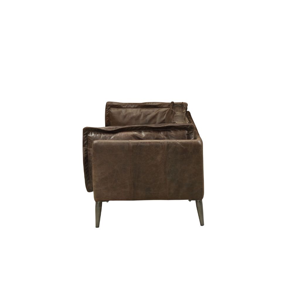 Porchester - Sofa - Distress Chocolate Top Grain Leather - Urban Living Furniture (Los Angeles, CA)