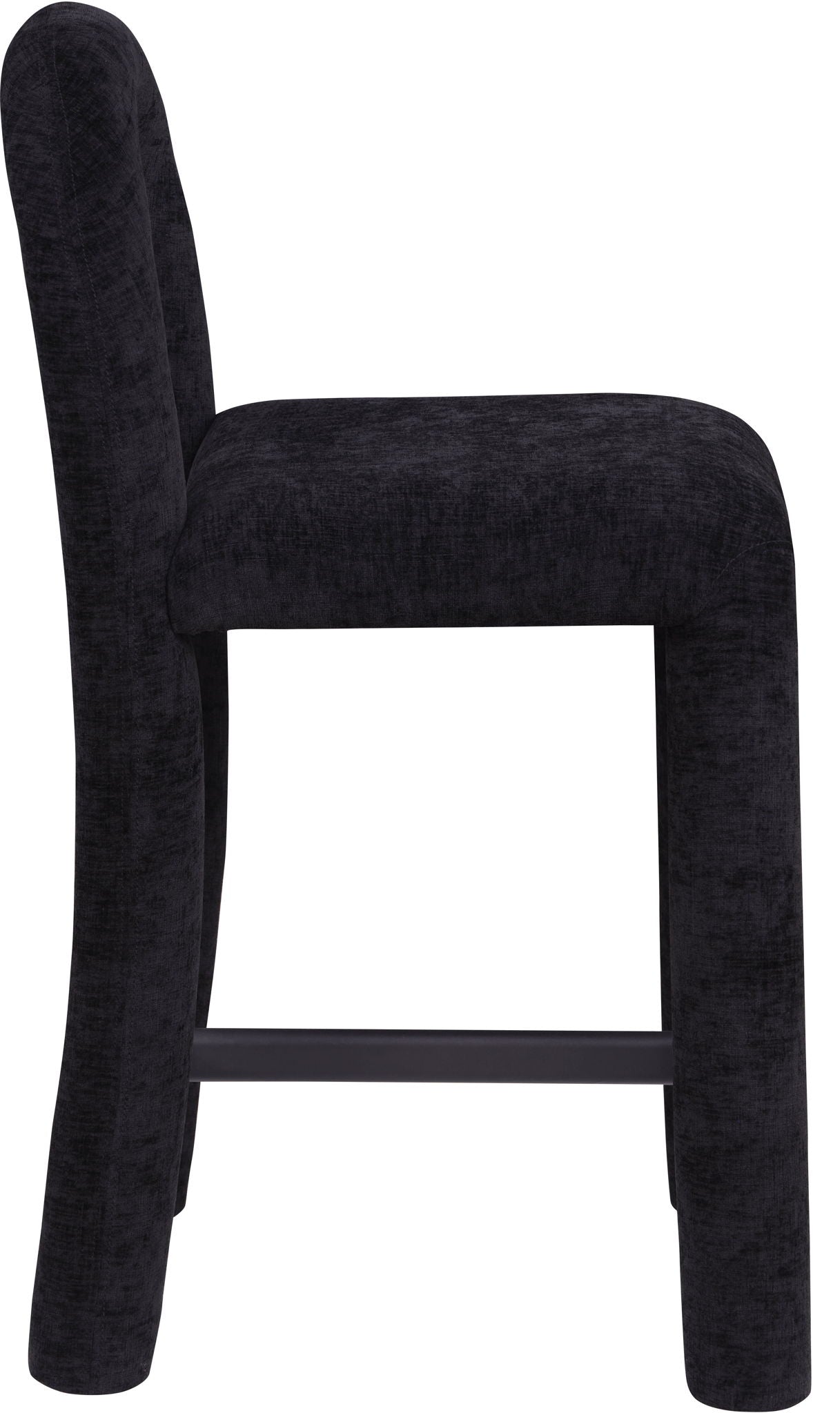 Amari - Chenille Fabric Stool - Urban Living Furniture (Los Angeles, CA)