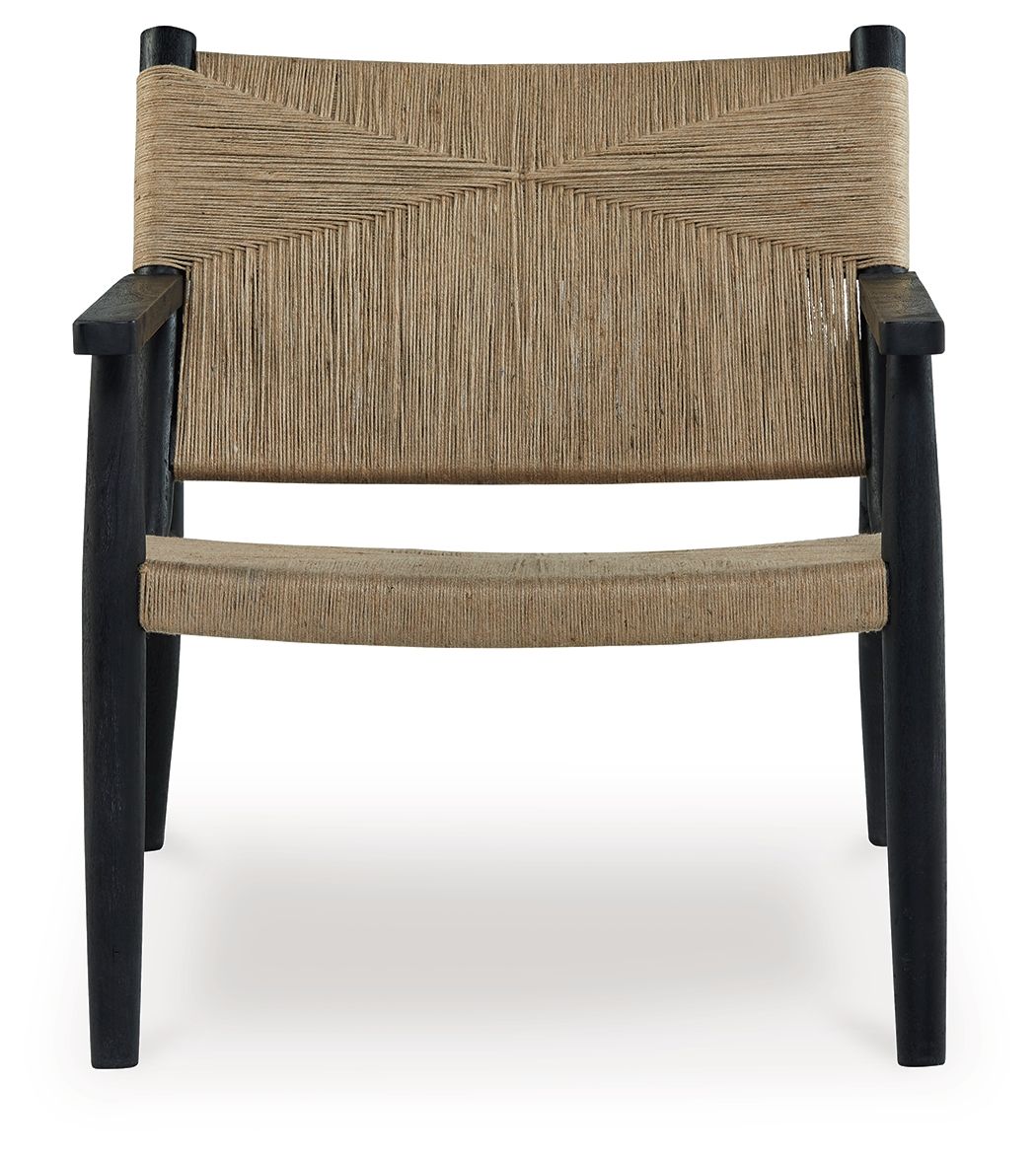 Halfmore - Black / Natural - Accent Chair - Urban Living Furniture (Los Angeles, CA)