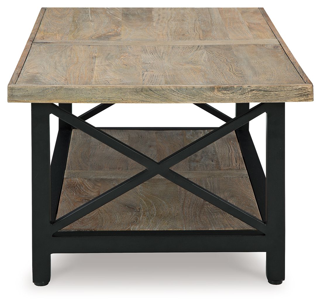 Bristenfort - Brown / Black - Rectangular Cocktail Table - Urban Living Furniture (Los Angeles, CA)