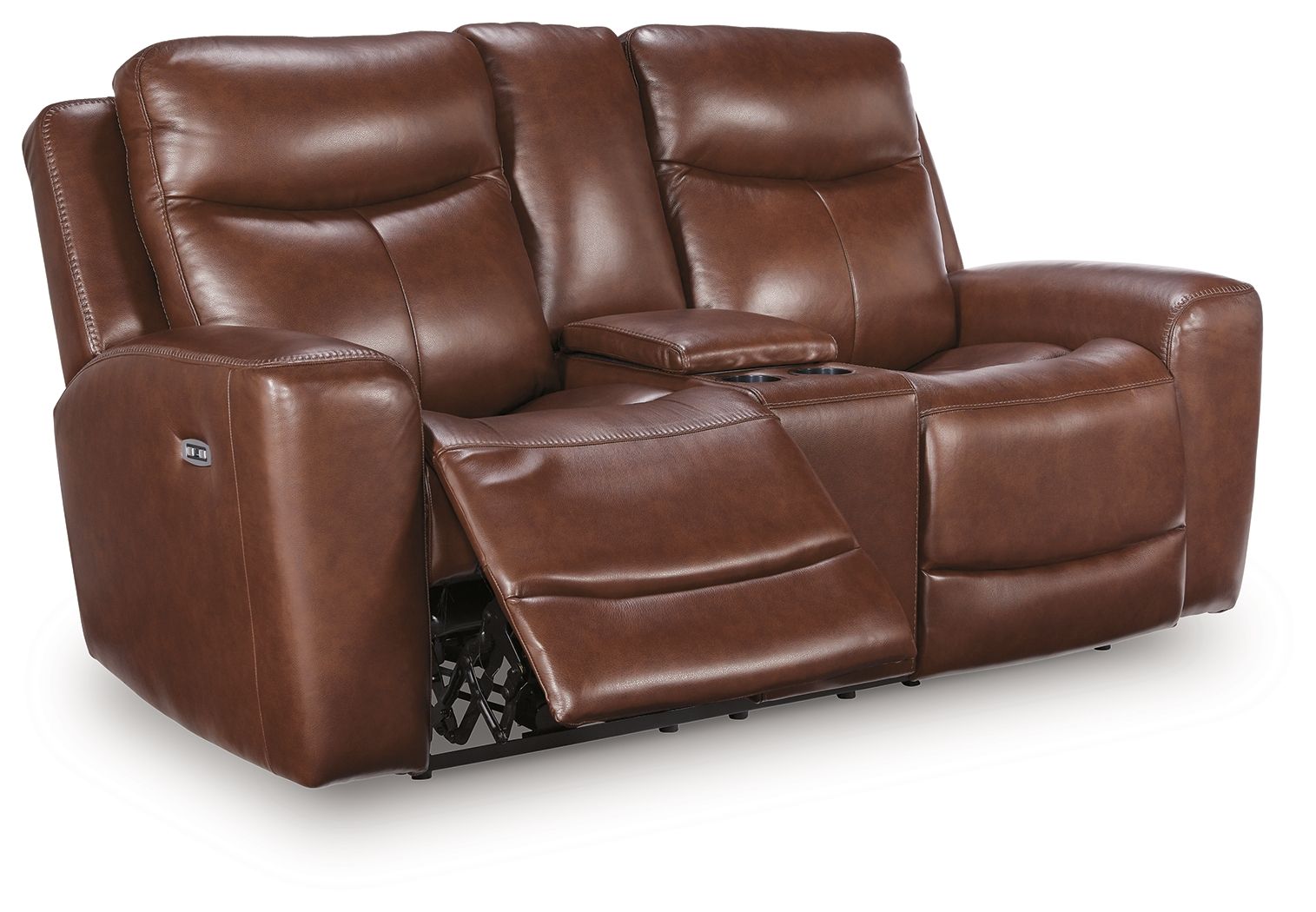 Bexhurst - Power Reclining Loveseat With Console / Adjustable Headrest - Urban Living Furniture (Los Angeles, CA)