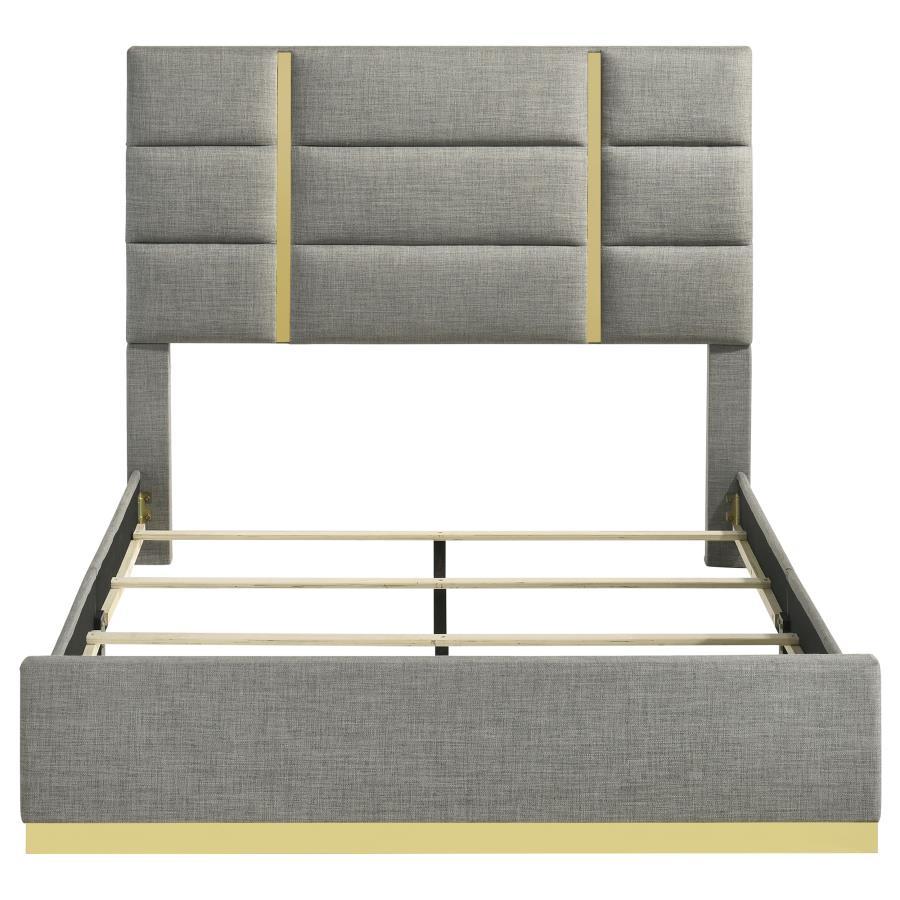 Ines - Fabric Upholstered Panel Bed - Urban Living Furniture (Los Angeles, CA)