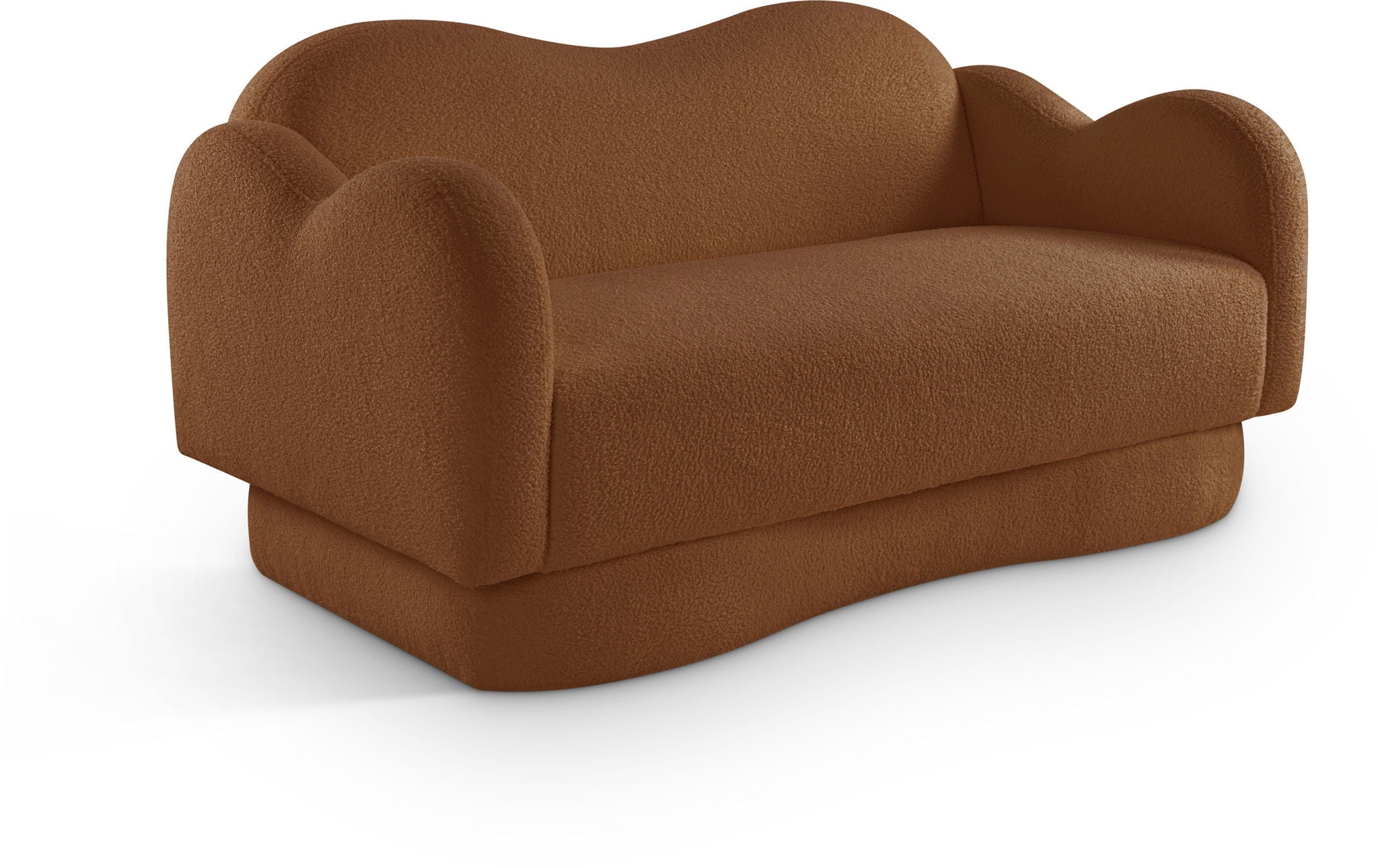 Bloom - Teddy Fabric Loveseat - Saddle - Urban Living Furniture (Los Angeles, CA)