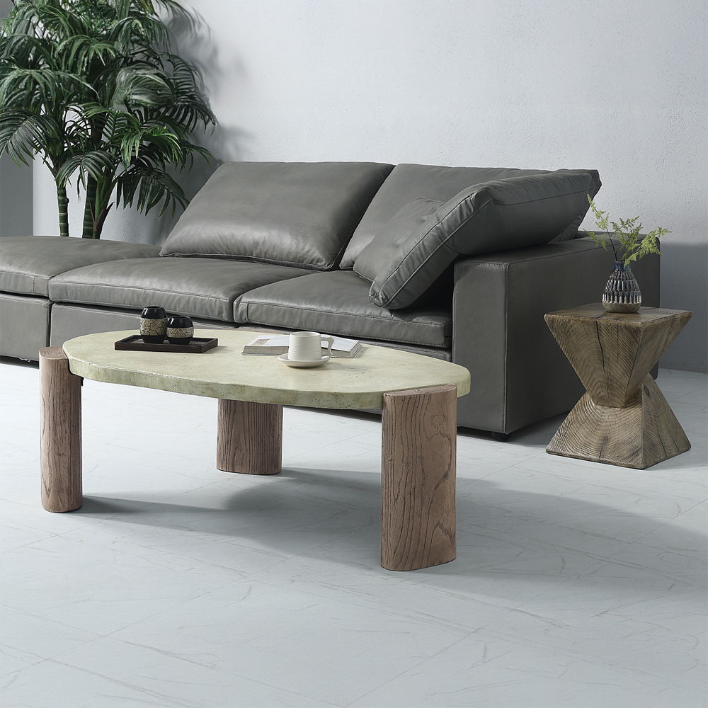 Jacinda - Coffee Table - Weathered Gray & Oak - Urban Living Furniture (Los Angeles, CA)