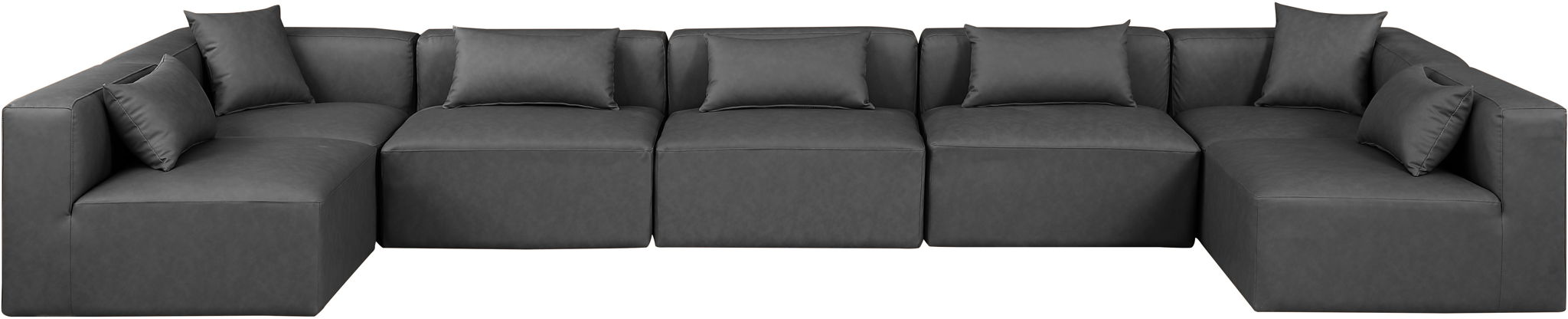 Cube - 7 Piece Modular U-Shaped Sectional