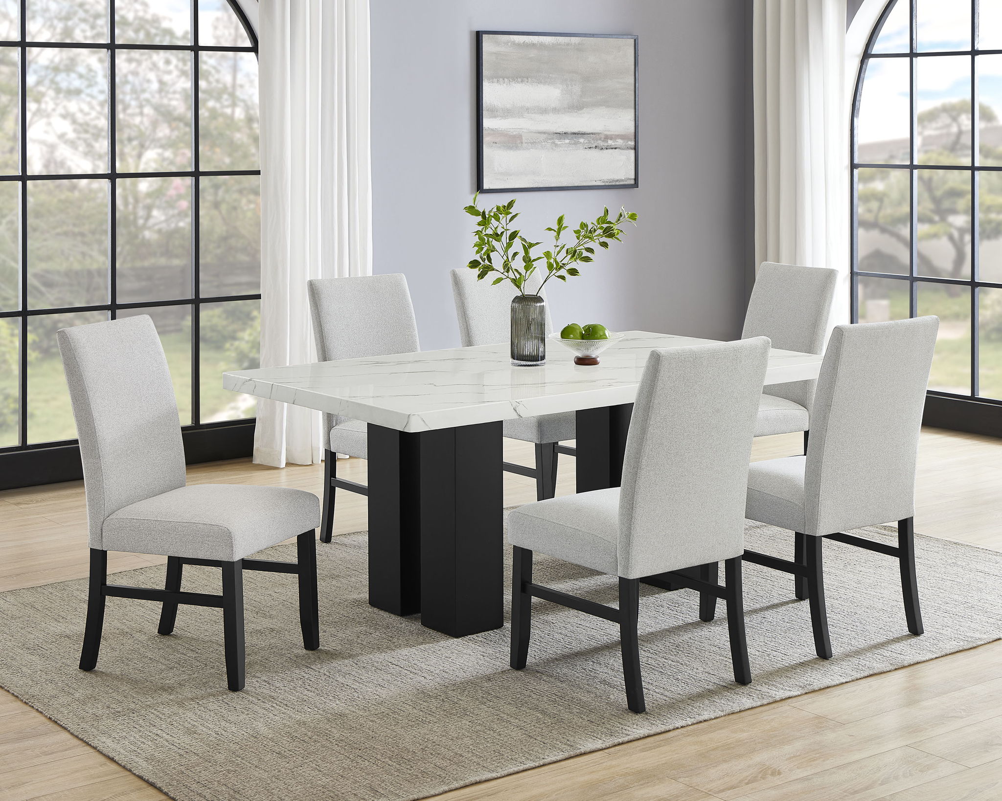 Parkside - Dining Table - White - Urban Living Furniture (Los Angeles, CA)