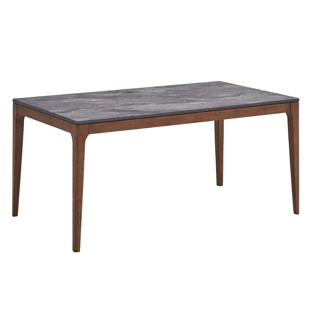 Bevis - Dining Table - Engineered Stone Top & Walnut - Urban Living Furniture (Los Angeles, CA)