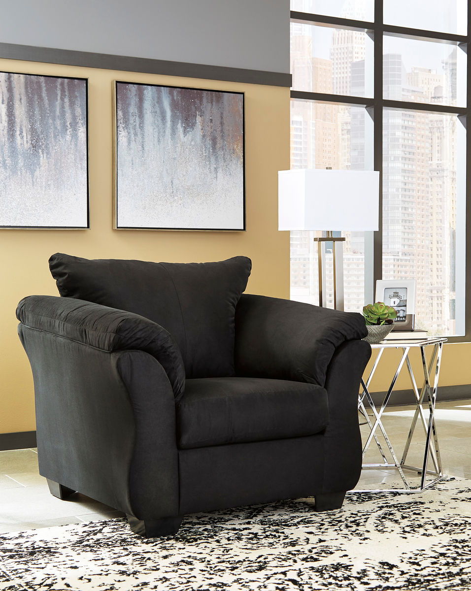 Darcy - Chair With Ottoman - Urban Living Furniture (Los Angeles, CA)