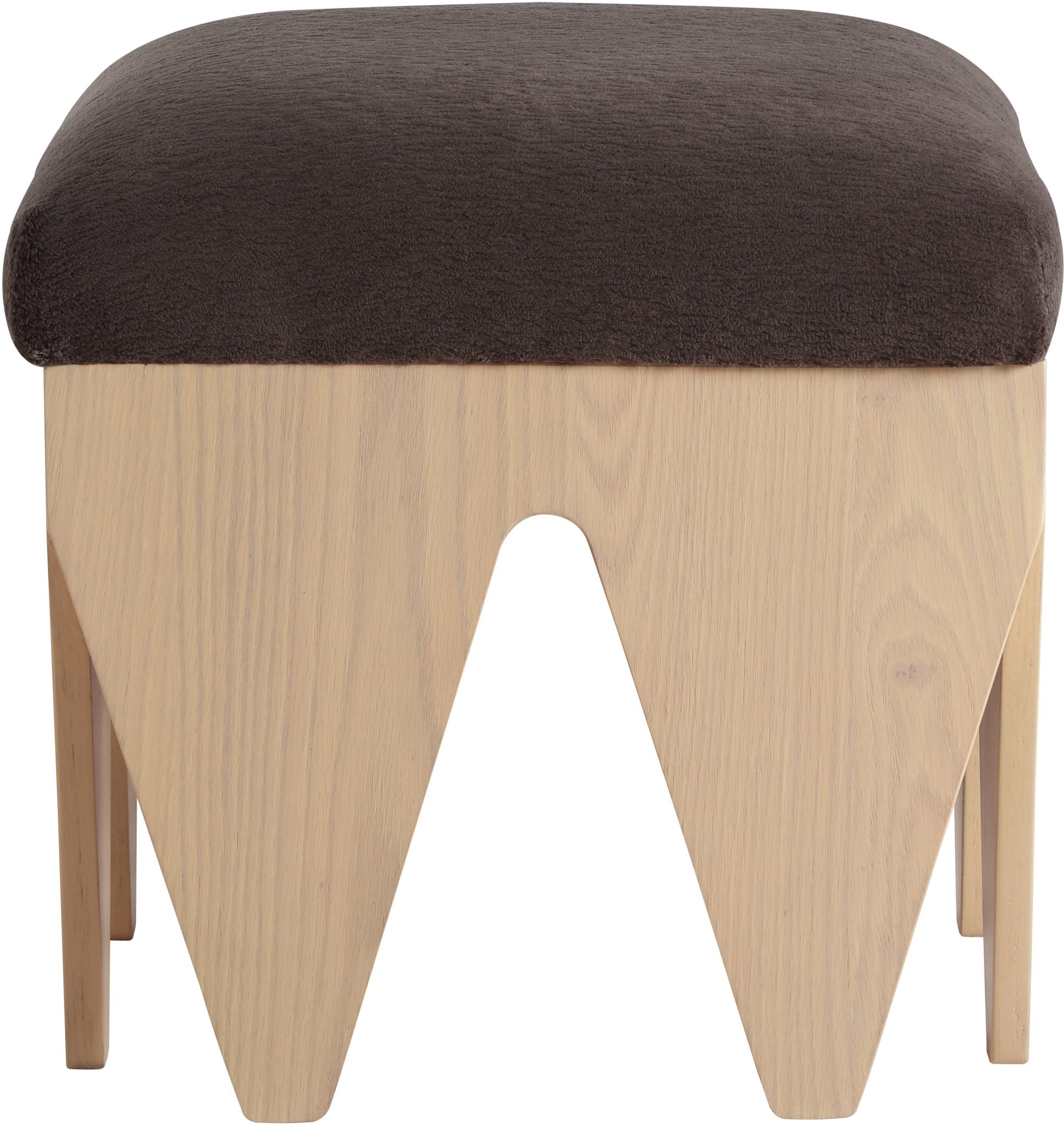 Altair - Fabric Bench - Light Brown Base
