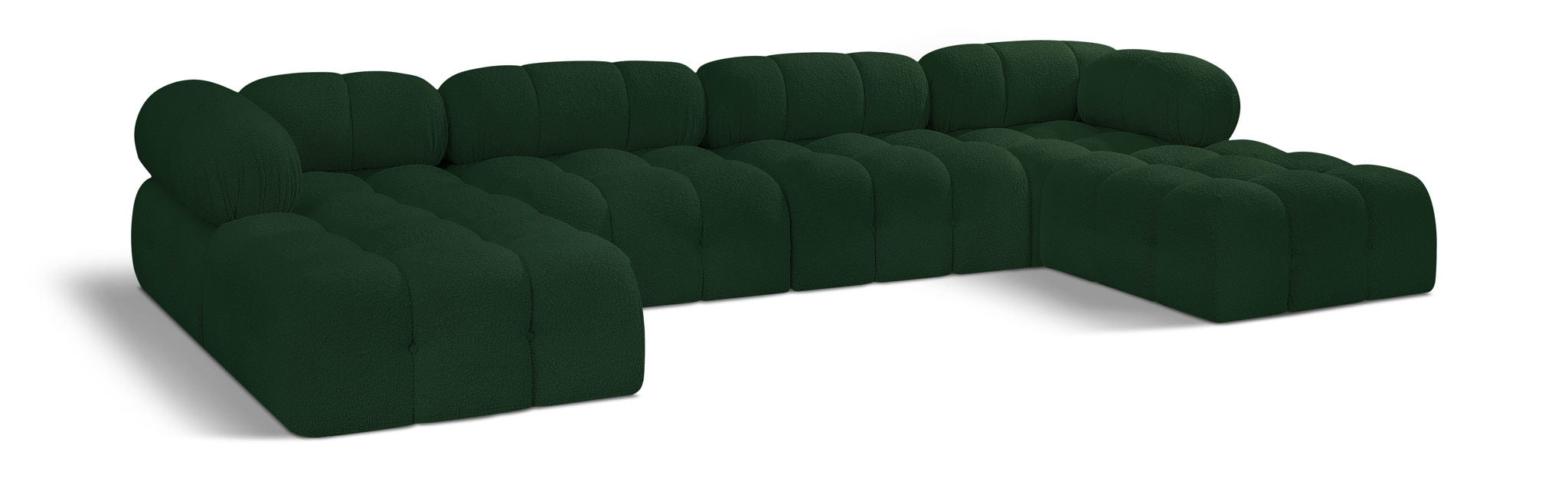 Ames - 6 Piece Fabric Modular U-Shaped Sectional - Urban Living Furniture (Los Angeles, CA)