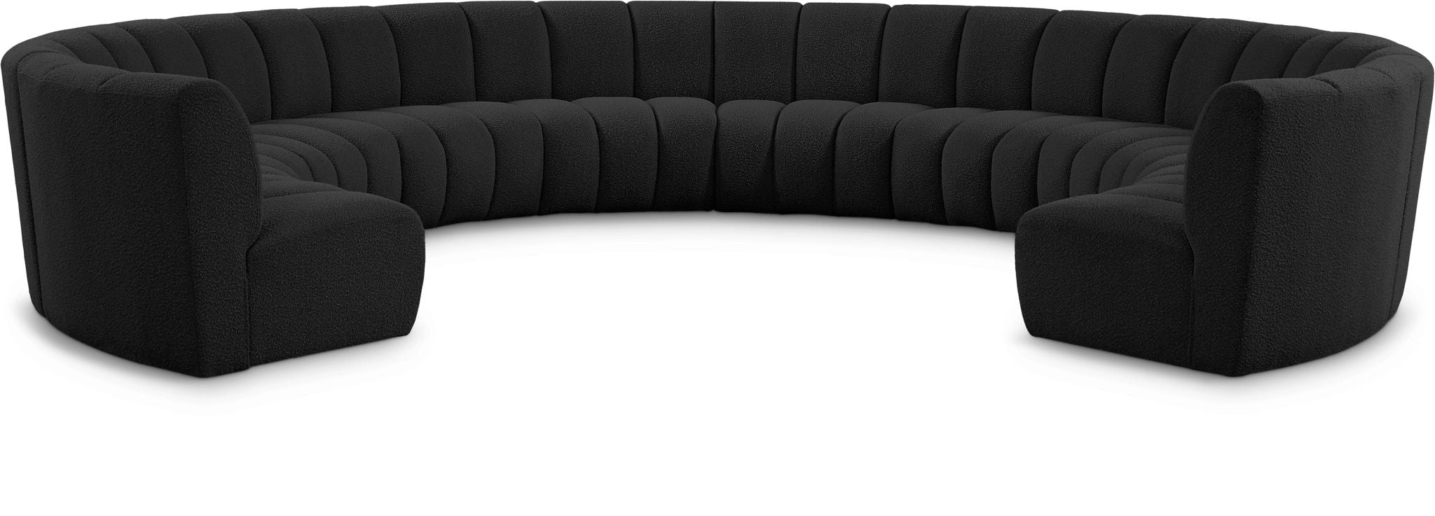 Infinity - 10 Piece Modular Sectional - Black - Urban Living Furniture (Los Angeles, CA)