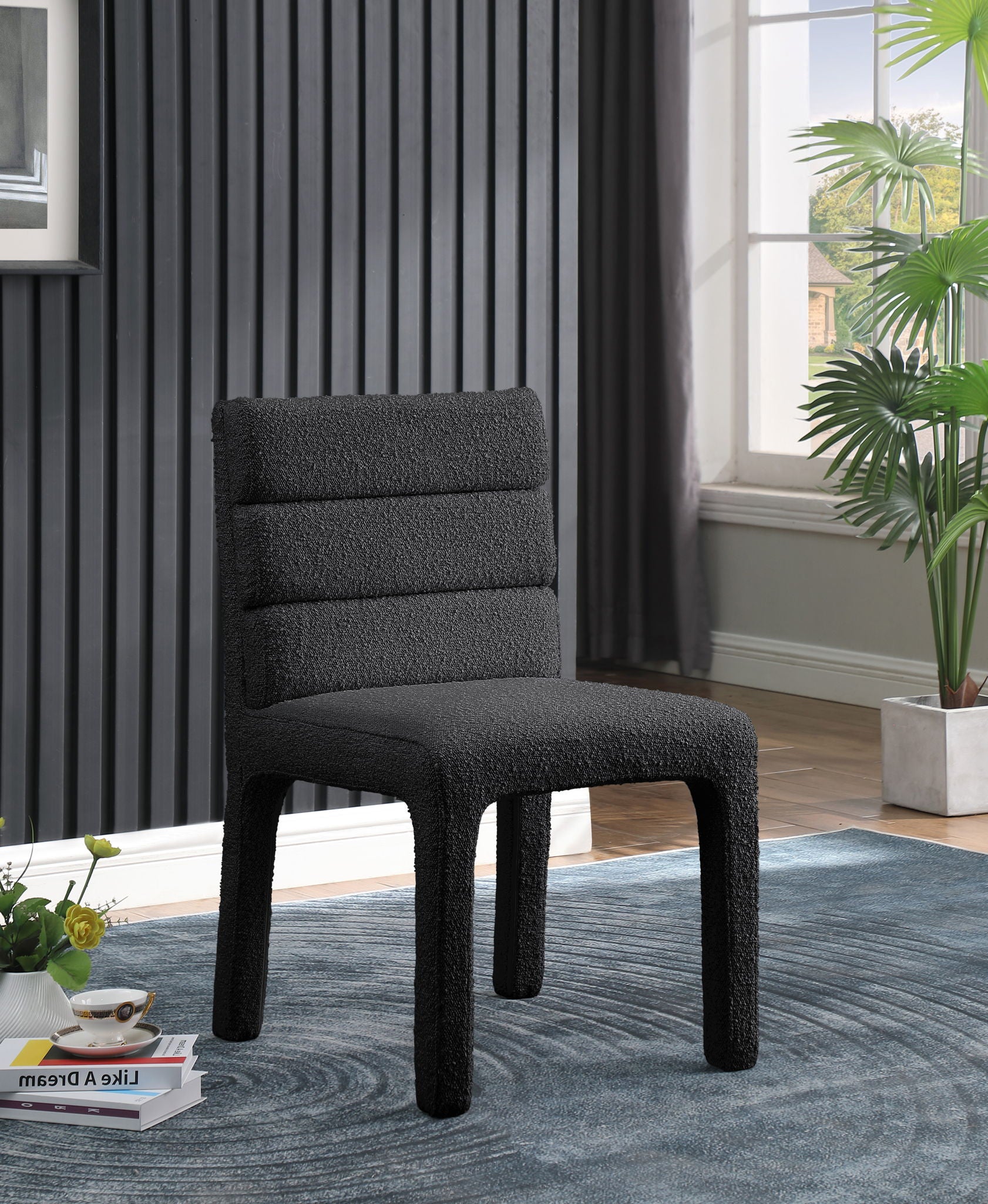 Kai - Boucle Dining Chair (Set of 2) - Urban Living Furniture (Los Angeles, CA)