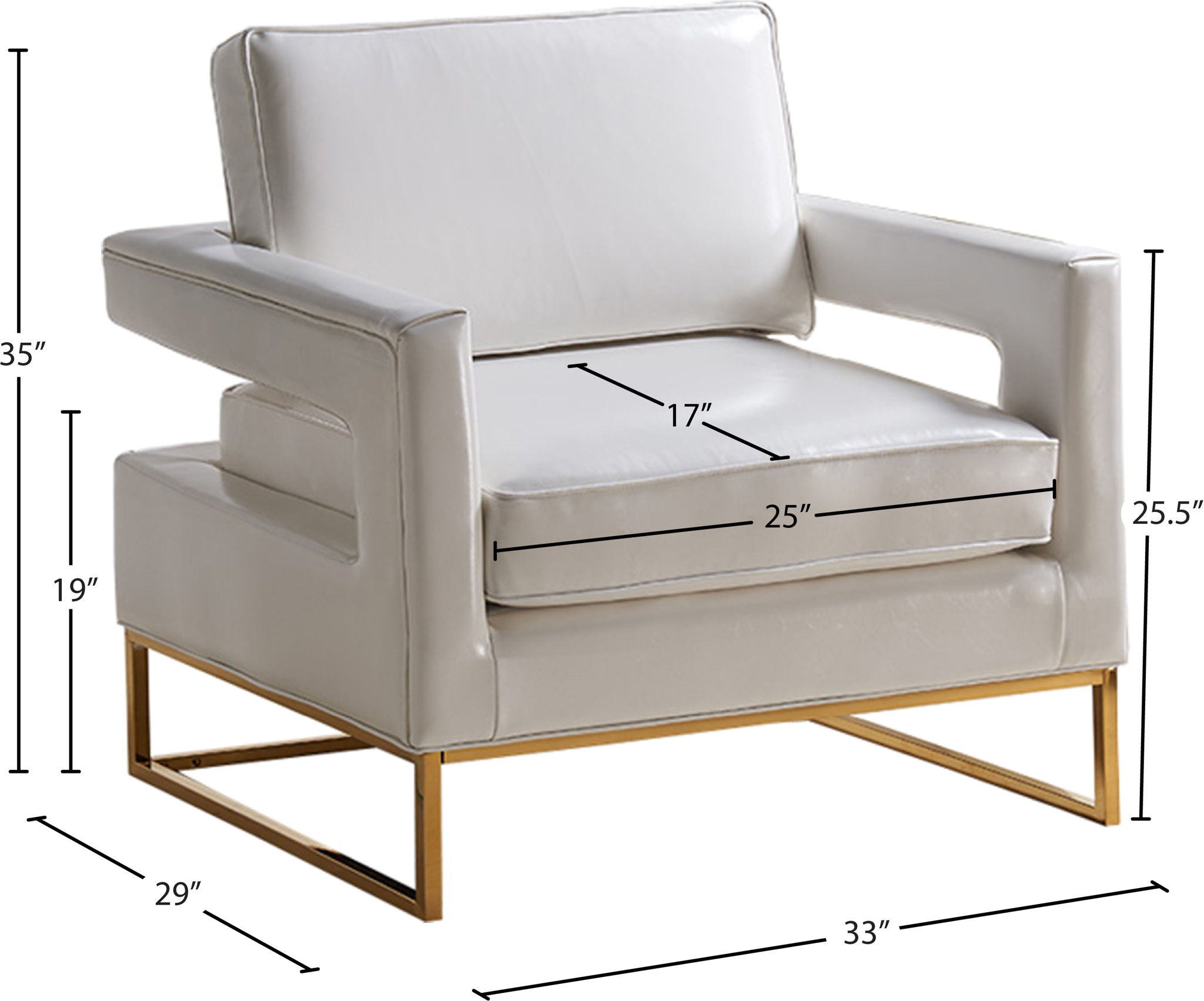 Amelia - Accent Chair - Urban Living Furniture (Los Angeles, CA)