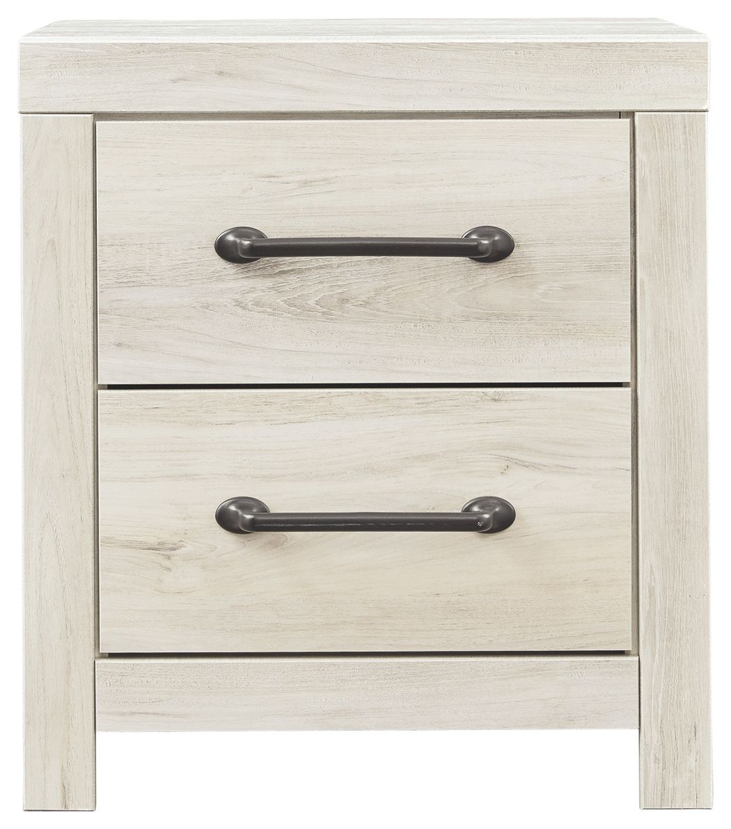 Cambeck - Whitewash - Two Drawer Night Stand - Urban Living Furniture (Los Angeles, CA)