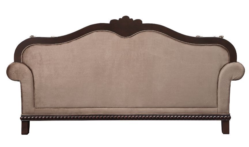 Chateau De Ville - Sofa With 5 Pillows (Same Lv01588) - Fabric & Espresso - Urban Living Furniture (Los Angeles, CA)