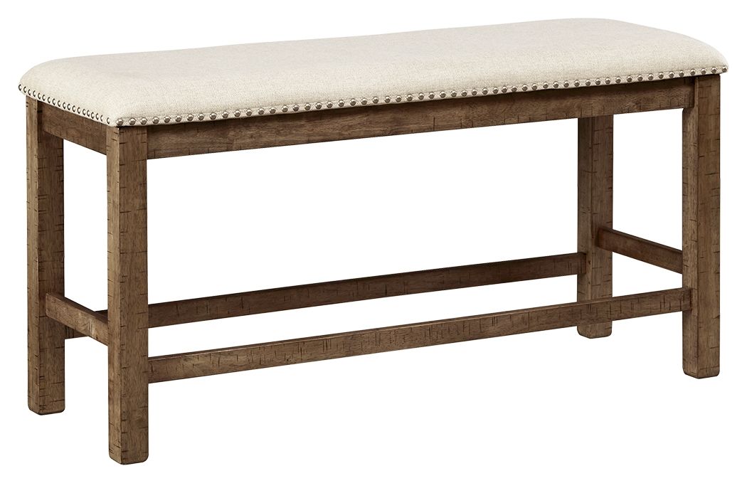 Moriville - Beige - Double UPH Bench - Urban Living Furniture (Los Angeles, CA)