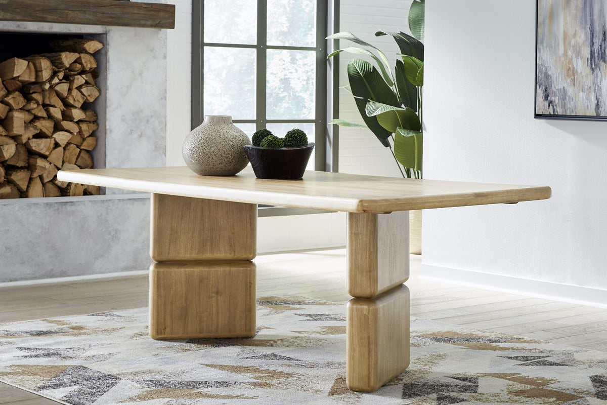 Nia - Rectangular Acacia Wood Dining Table - Lioness