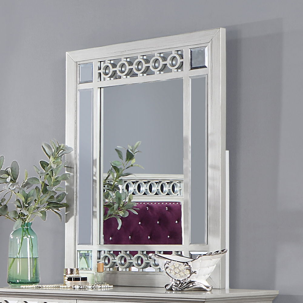 Varian - Mirror - Silver & Mirrored - Urban Living Furniture (Los Angeles, CA)