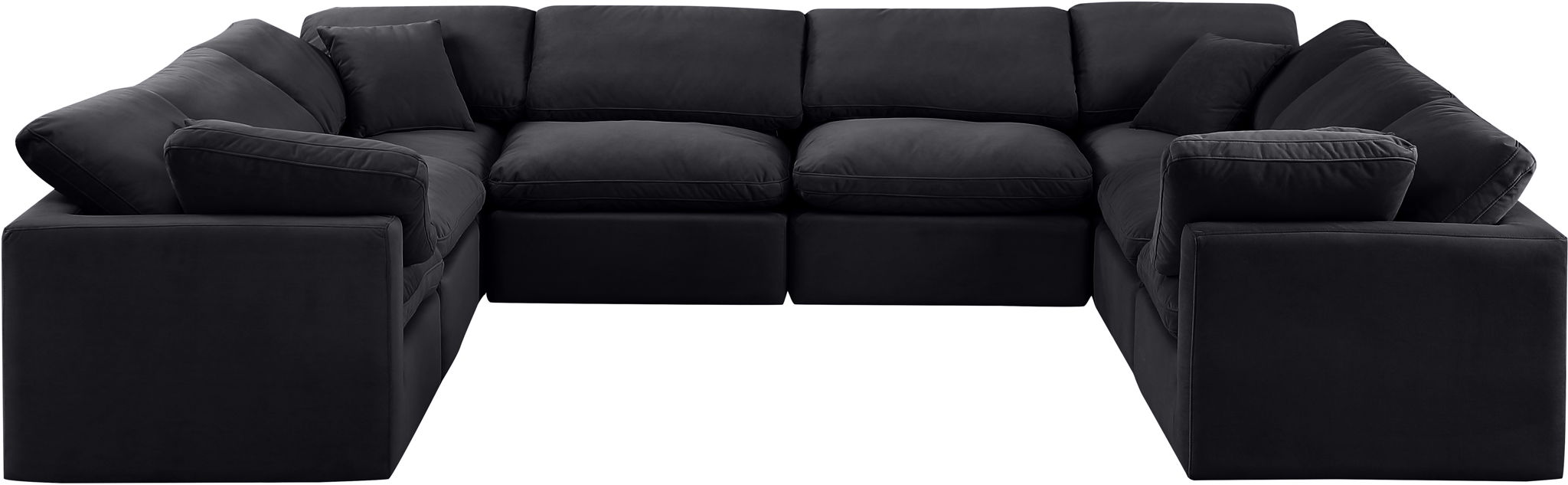 Indulge - Velvet 8 Piece Modular Sectional - Urban Living Furniture (Los Angeles, CA)