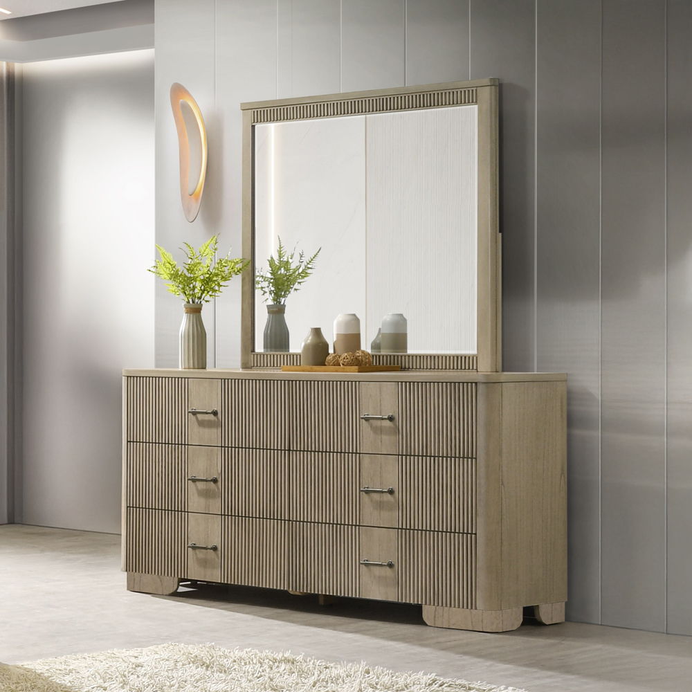 Lakkari - Dresser - Antique Oak - Urban Living Furniture (Los Angeles, CA)