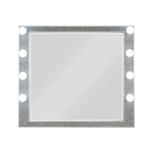 Sliverfluff - Mirror - Mirrored & Champagne Finish - 36" - Urban Living Furniture (Los Angeles, CA)